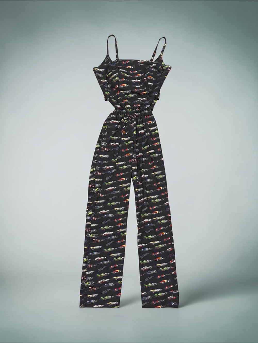 Hot Wheels Women’s Sleeveless Jumpsuit Romper Cut Out Back